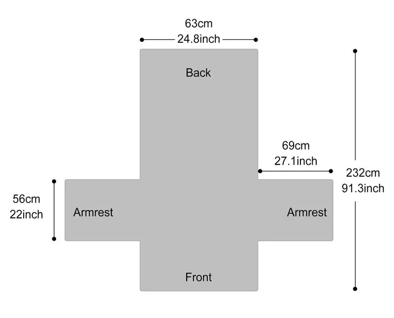 VeloraGuard Recliner Sofa Protector