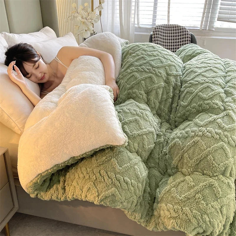 High-End Thickened Winter Warm Blanket