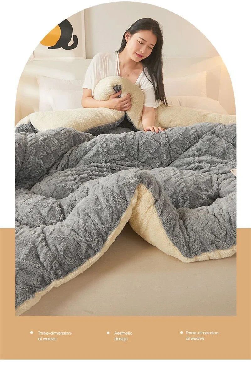 High-End Thickened Winter Warm Blanket