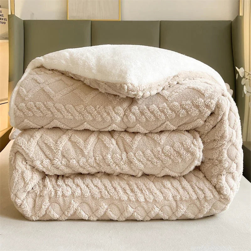 High-End Thickened Winter Warm Blanket