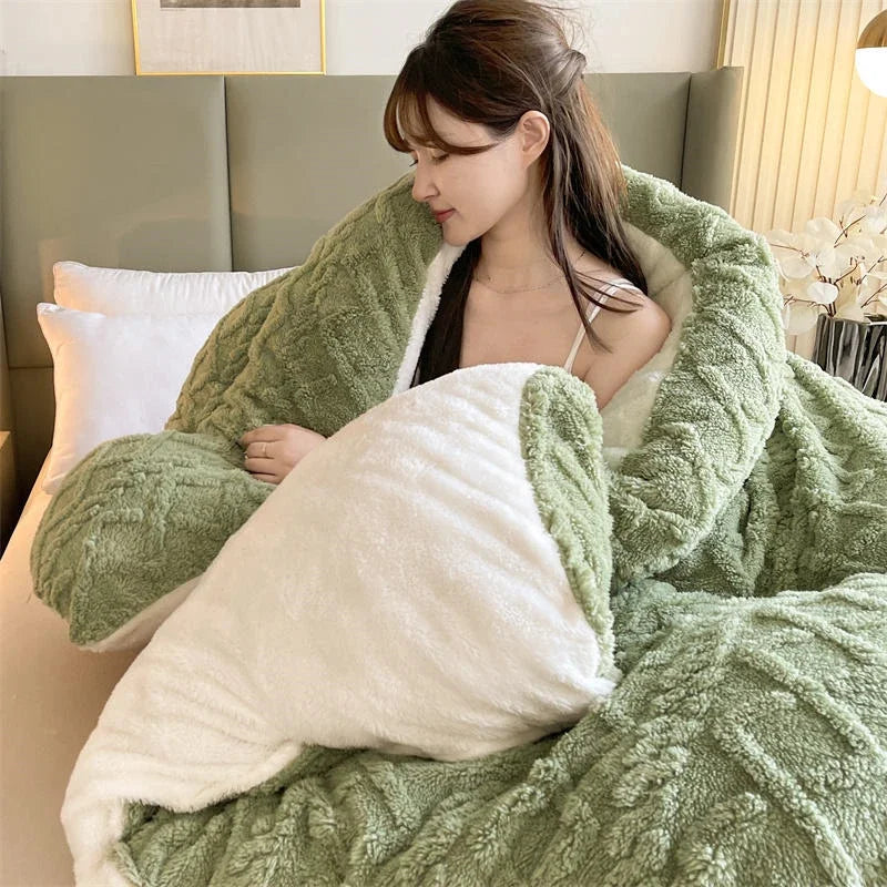 High-End Thickened Winter Warm Blanket