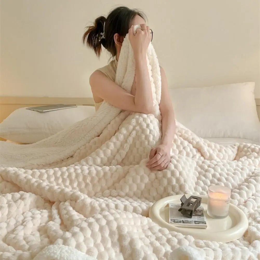 Thickened Double-Sided Plush Blanket