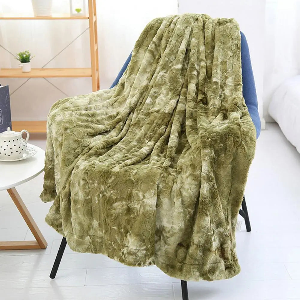 Plush Sherpa Throw Blanket