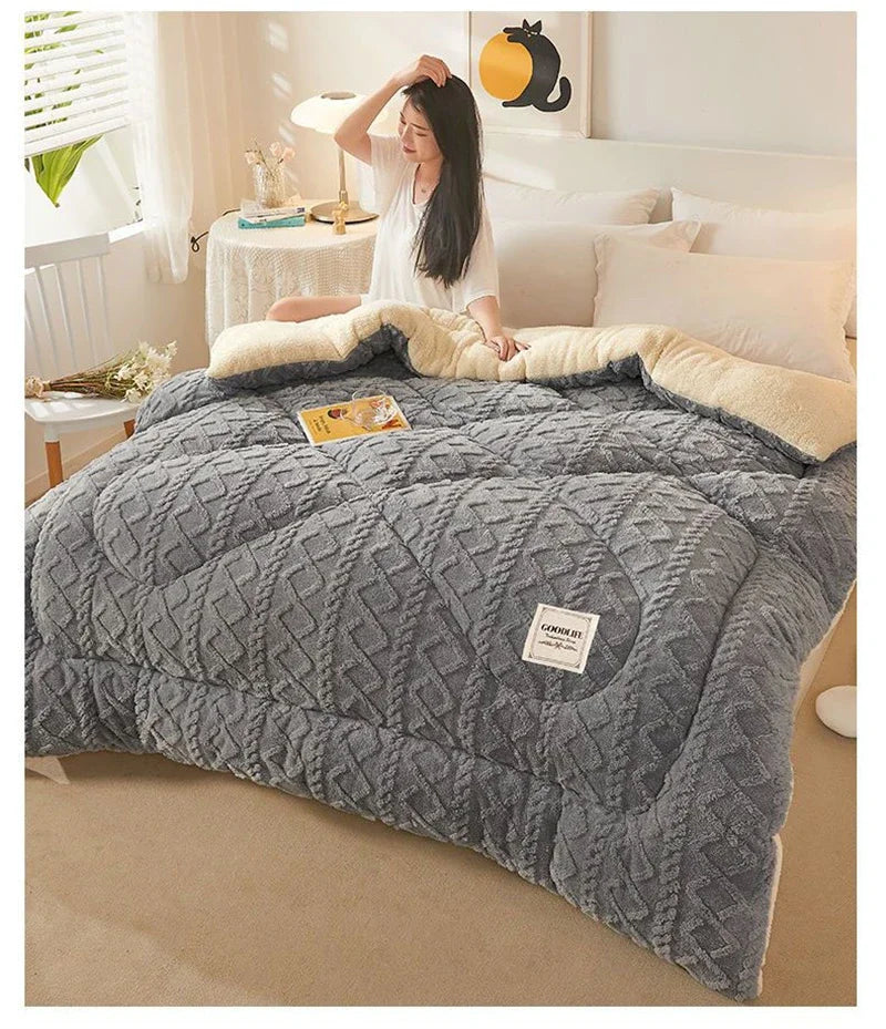 High-End Thickened Winter Warm Blanket