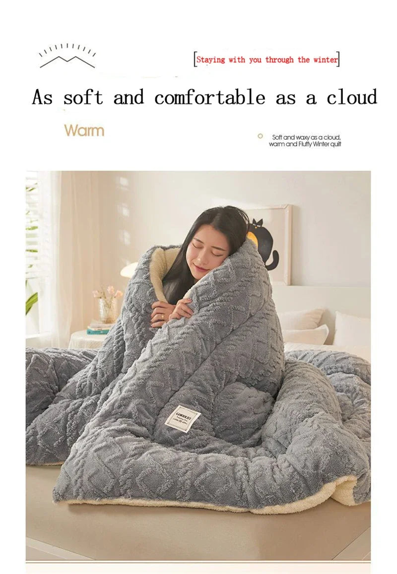 High-End Thickened Winter Warm Blanket