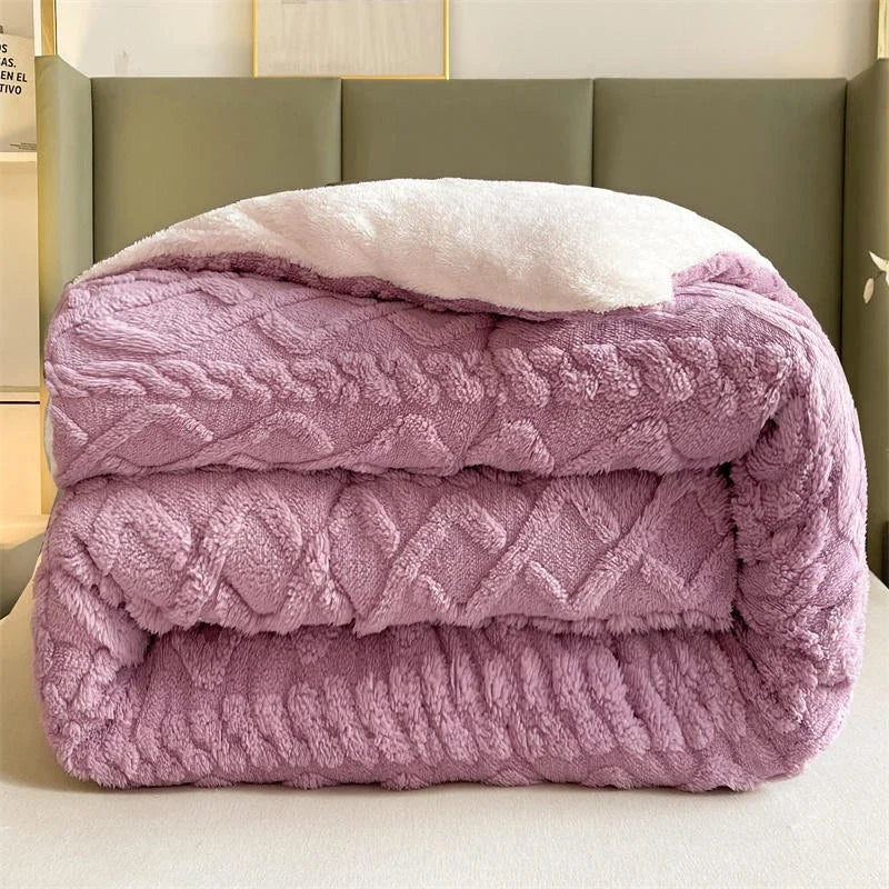 High-End Thickened Winter Warm Blanket