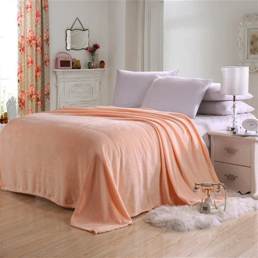 Faux Fur Luxurious Fleece Blanket