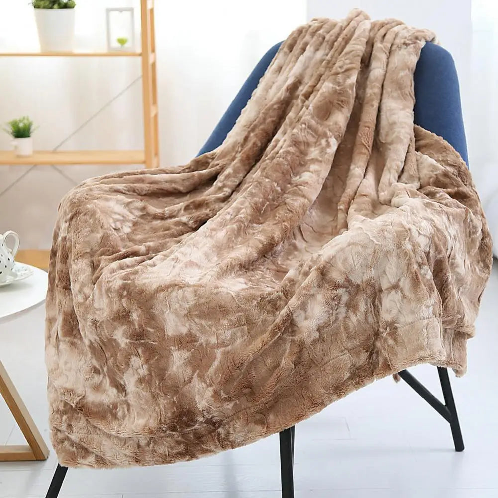 Plush Sherpa Throw Blanket