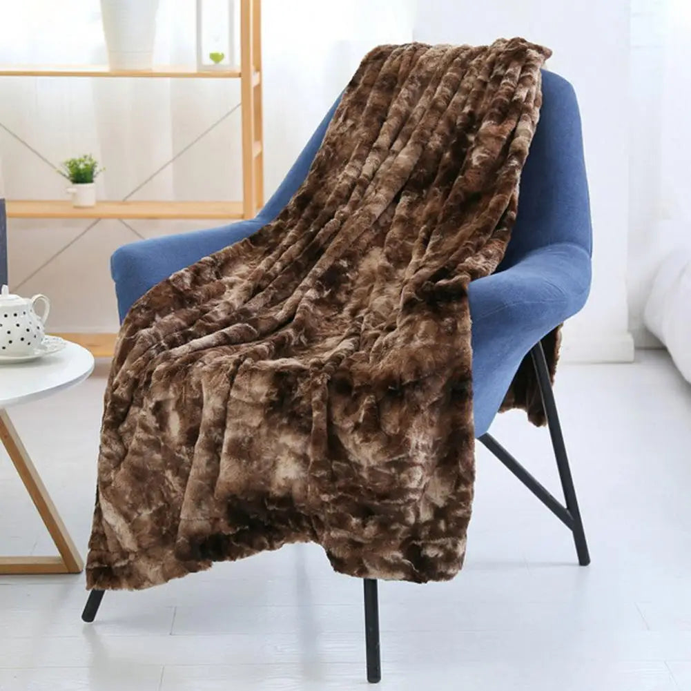 Plush Sherpa Throw Blanket