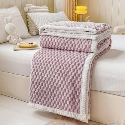 Thickened Double-Sided Plush Blanket